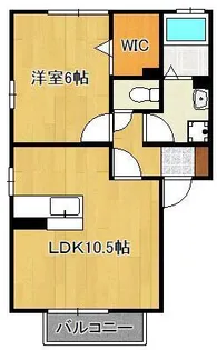 エデンナⅡ【2階】の間取り