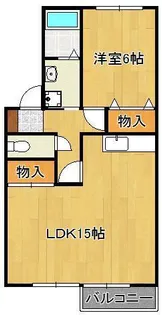 グランドゥール本城【2階】の間取り
