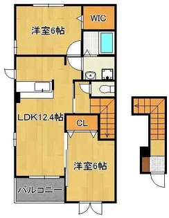 SUN MARINA【2階】の間取り