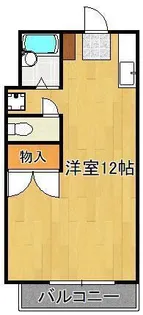 プレジール折尾【2階】の間取り