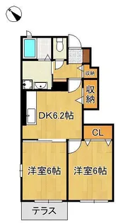 デスパシオⅠ【1階】の間取り