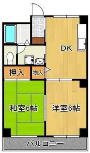 香原ビル【2階】の間取り