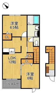 アルベロ【2階】の間取り