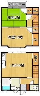 コーポSENⅡ【1階】の間取り