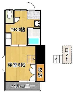 シティーベール浅川台【2階】の間取り
