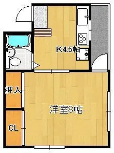 アベニュー飯山【2階】の間取り