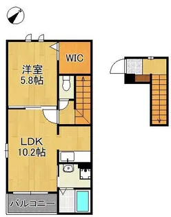 サンフィールド【2階】の間取り