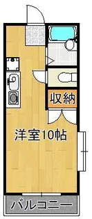 ルミエール折尾【2階】の間取り