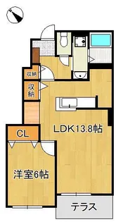 デイジーM Ⅱ【1階】の間取り