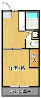 パークサイド太田【1階】の間取り