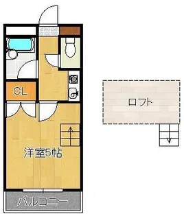 PLEAST医生ヶ丘【3階】の間取り