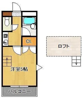 PLEAST医生ヶ丘【4階】の間取り