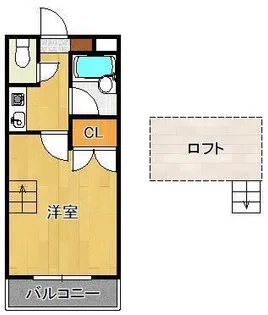 PLEAST医生ヶ丘【4階】の間取り