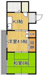 アベニュー医生ケ丘【3階】の間取り