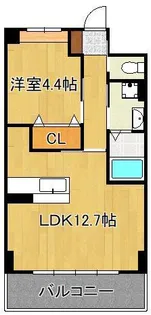 Queens Garden【3階】の間取り