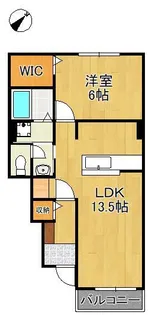 サングレイスB棟【1階】の間取り