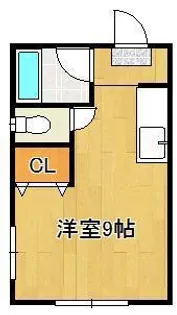 ローズマロウ【2階】の間取り