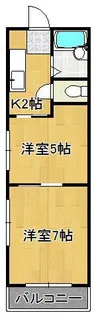 平丘台マンション【3階】の間取り