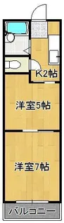 平丘台マンション【4階】の間取り