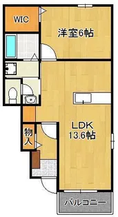 Rocco【1階】の間取り