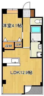 フローレンステラス【2階】の間取り