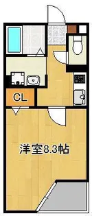 ロイヤルコートM【1階】の間取り