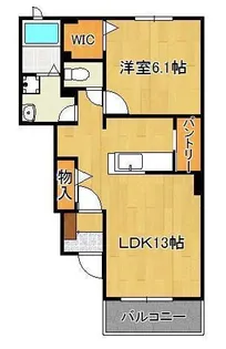 アルカディアⅡ【1階】の間取り