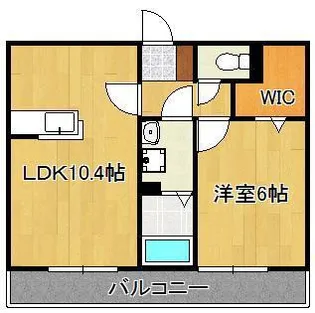 ソレールヴィラⅡ A棟【3階】の間取り