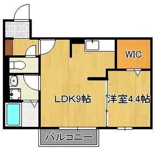 ソレールヴィラⅡ C棟【2階】の間取り
