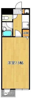 ダイナコートヒルズ折尾【3階】の間取り