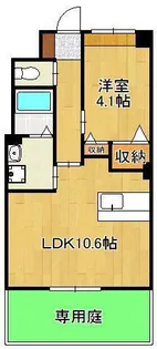 Blue cosmo【1階】の間取り