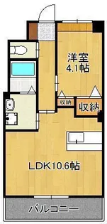 Blue cosmo【2階】の間取り