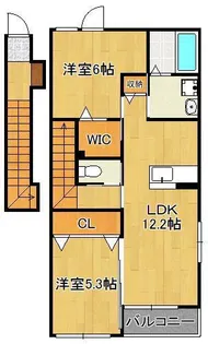 ラピュタパーク【2階】の間取り