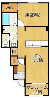 デイジーM Ⅲ【1階】の間取り