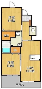 リベルテ【1階】の間取り