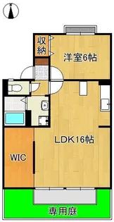 セジュール鴨生田 A棟【1階】の間取り