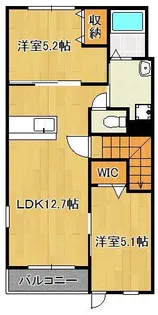グリーンヒル本城【2階】の間取り