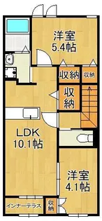 プライムライズ【2階】の間取り