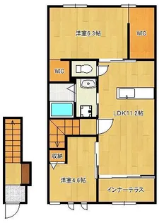 グレイスハイツ太閤【2階】の間取り