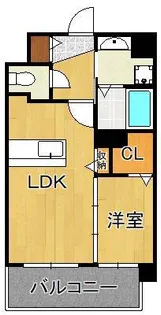 バースプレイスM折尾【2階】の間取り