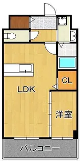 バースプレイスM折尾【2階】の間取り