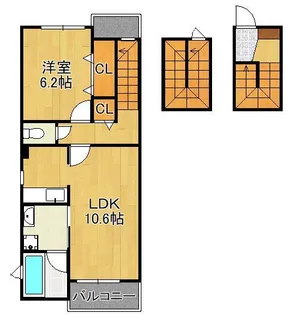 Pax K【3階】の間取り
