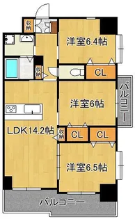 TGボナール浅川台A棟【4階】の間取り