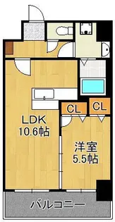 F・STAGE折尾【6階】の間取り