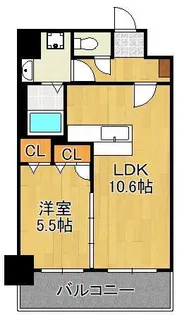 F・STAGE折尾【7階】の間取り