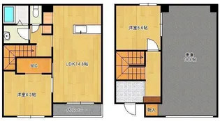 ラグナ・セカGarage03 A棟【1階】の間取り