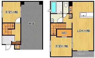 ラグナ・セカGarage03 C棟【1階】の間取り