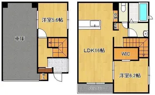 ラグナ・セカGarage03 C棟【1階】の間取り