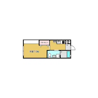 グレイスステイ【202号室】の間取り