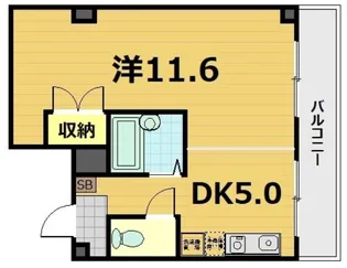グランドソレーユ【903号室】の間取り